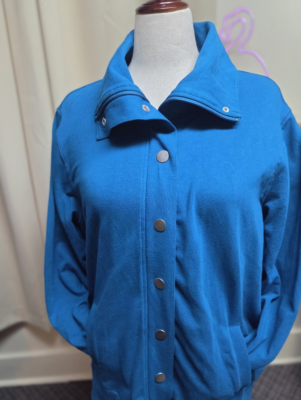 Style & Co. Sport Blue Women's Jacket Size 2X